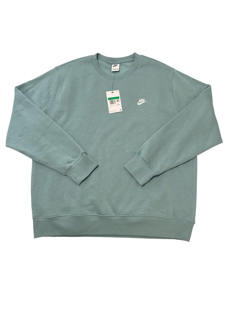 Nike Club Fleece Crewneck Sweatshirt Pullover Mens Size X-Large FN3886-017